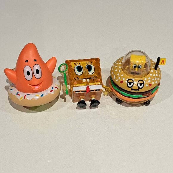 Spongebob square pants toki doki Set of 3 patrick - Picture 1 of 1